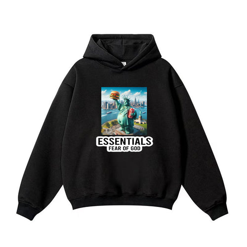ESSENTIALS Statue of Liberty Classic Hooded Sweatshirt
