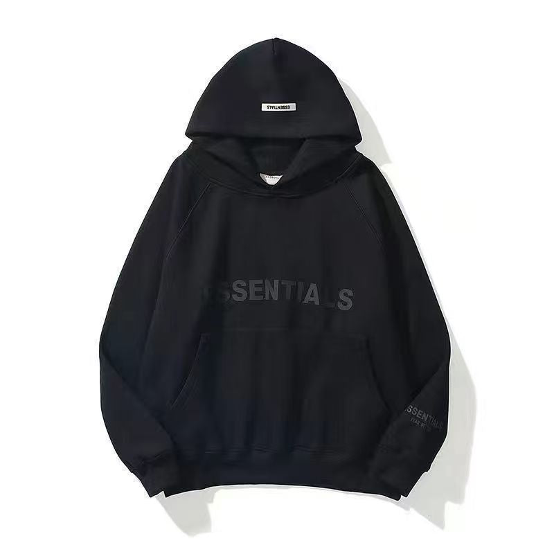 ESSENTIALS Street style collaboration hooded sweat shirt